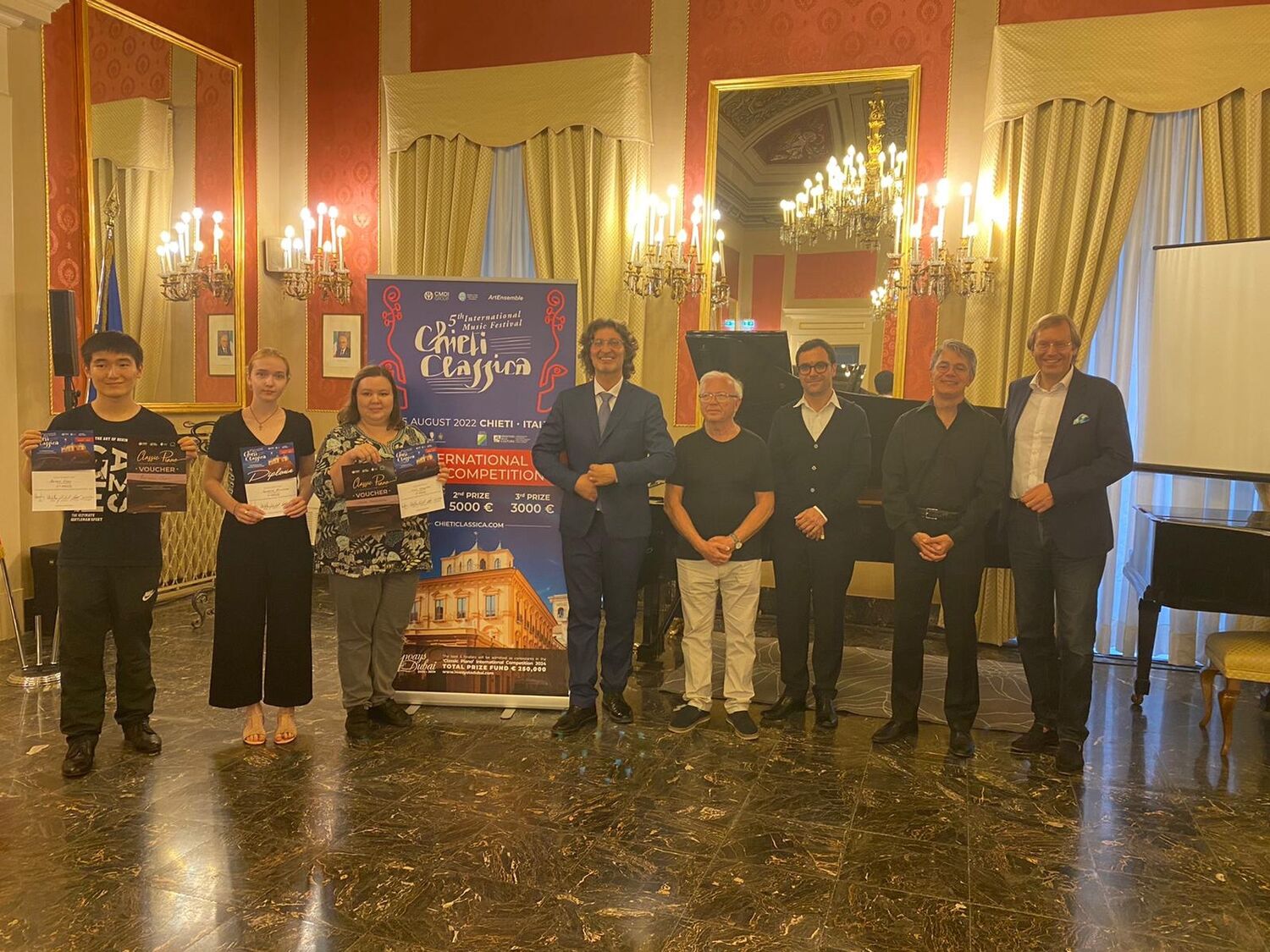 Winners of Chieti Classica International Piano Competition 2022 announced!